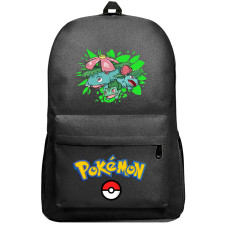Pokemon Backpack SuperPack - Bulbasaur Ivysaur Venusaur Evolution Cartoon Art Series