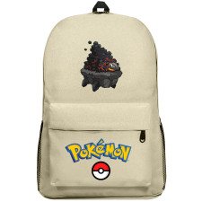 Pokemon Carkol Backpack SuperPack - Carkol Character Series Art