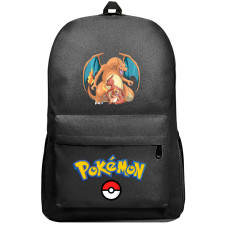 Pokemon Backpack SuperPack - Charmander Charmeleon Charizard Evolution Cartoon Art Series