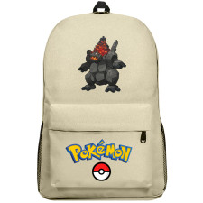 Pokemon Coalossal Backpack SuperPack - Coalossal Character Series Art
