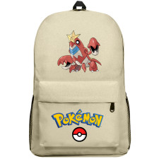 Pokemon Crawdaunt Backpack SuperPack - Crawdaunt Character Series Art
