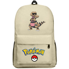 Pokemon Krokorok Backpack SuperPack - Krokorok Character Series Art