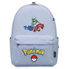 Pokemon Backpack SuperPack - Kyogre Groudon Rayquaza Super Ancient Pokemon Cartoon Art Series