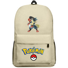 Pokemon Mega Lucario Backpack SuperPack - Mega Lucario Cartoon Art Series
