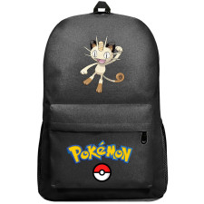 Pokemon Meowth Backpack SuperPack - Meowth Character Series Art