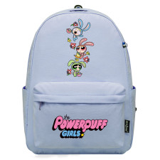 Powerpuff Girls Group Backpack SuperPack - The Power Girls Flowers Anime Art