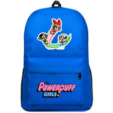 Powerpuff Girls Group Backpack SuperPack - The Powerpuff Girls Flying With Colors