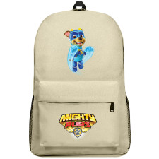 Paw Patrol Chase Backpack SuperPack - Chase Mighty Pups Character Series