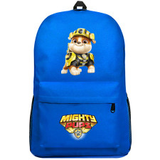 Paw Patrol Rubble Backpack SuperPack - Rubble Mighty Pups Character Series