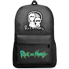 Rick And Morty Backpack SuperPack - Rick And Morty Black And White Art