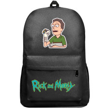 Rick And Morty Jerry Smith Backpack SuperPack - Jerry Smith Sticker