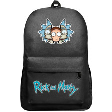 Rick And Morty Backpack SuperPack - Morty Hiding Behind Rick's Mask