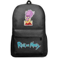 Rick And Morty Prince Nebulon Backpack SuperPack - Prince Nebulon Portrait Cartoon