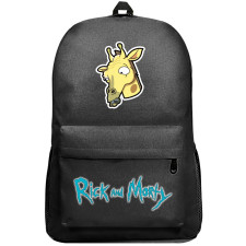 Rick And Morty Reverse Giraffe Backpack SuperPack - Reverse Giraffe Avatar Art