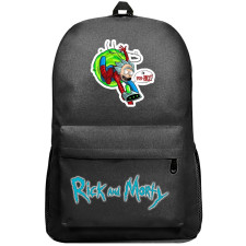 Rick And Morty Rick Backpack SuperPack - Rick Wearing Spiderman Costume Super-Rick