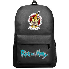 Rick And Morty Squanchy Backpack SuperPack - Squanchy Portrait Sticker