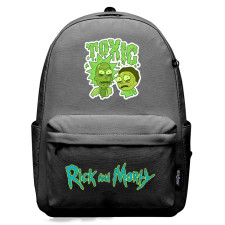 Rick And Morty Backpack SuperPack - Rick And Morty Toxic Text Sticker
