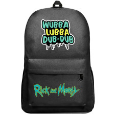 Rick And Morty Backpack SuperPack - Rick And Morty Wubba Lubba Dub Dub Sticker