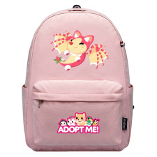 Roblox Adopt Me Strawberry Shortcake Bat Dragon Backpack SuperPack - Strawberry Shortcake Bat Dragon Cartoon Art