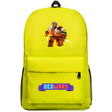 Roblox Bedwars Evelynn Backpack SuperPack - Evelynn Gold Victorious Character Art