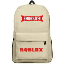 Roblox Brookhaven Backpack SuperPack - Brookhaven Red Banner Logo