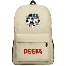 Roblox Doors Backpack SuperPack - Characters Screech Smile Series Logo Sticker