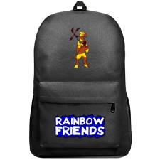 Roblox Rainbow Friends Yellow Backpack SuperPack - Yellow Smile Cartoon Art