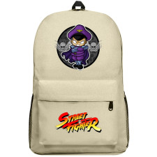 Street Fighter M. Bison Backpack SuperPack - M. Bison Sticker Art