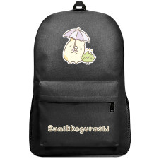 Sumikko Gurashi Neko Backpack SuperPack - Neko Holding Umbrella With Zassou Sticker