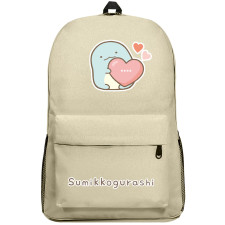 Sumikko Gurashi Tokage Backpack SuperPack - Tokage Holding Heart Sticker