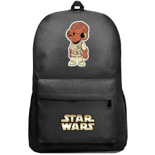 Star Wars Admiral Ackbar Backpack SuperPack - Admiral Ackbar Standing Chibi Art