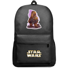 Star Wars Chewbacca Backpack SuperPack - Chewbacca Standing Chibi Art
