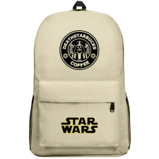 Star Wars Darth Vader Backpack SuperPack - Darth Vader Deathstarbucks Coffee Logo