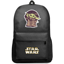 Star Wars Grogu Backpack SuperPack - Grogu Aka Baby Yoda Vector Illustration Art