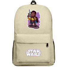 Star Wars Lando Calrissian Backpack SuperPack - Lando Calrissian Standing Chibi Illustration