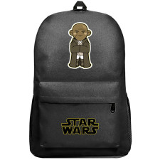 Star Wars Mace Windu Backpack SuperPack - Mace Windu Standing Chibi Art