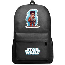 Star Wars Poe Dameron Backpack SuperPack - Poe Dameron Standing Chibi Illustration
