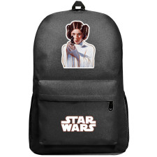 Star Wars Princess Leia Backpack SuperPack - Princess Leia Point Gun Oil Paint Art