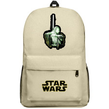 Star Wars Qui-Gon Jinn Backpack SuperPack - Qui-Gon Jinn Holding Lighting Sword