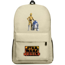 Star Wars Rebels Backpack SuperPack - R2-D2 And C-3PO Character Series