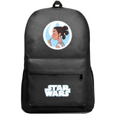 Star Wars Rey Backpack SuperPack - Rey Lipstick Round Sticker