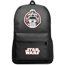 Star Wars Stormtrooper Backpack SuperPack - Stormtrooper Empire Poppin Rebels Droppin Round Sticker
