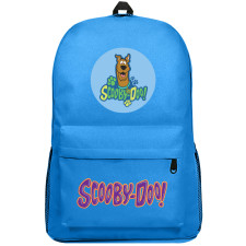 Scooby Doo Backpack SuperPack - Scooby Doo Paw Print Character Badge Classic Round Sticker