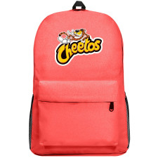 Cheetos Backpack SuperPack - Cheetos Mascot Logo On Orange Background