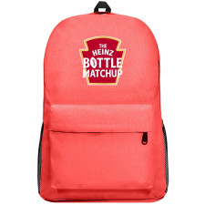 Heinz Backpack SuperPack - Heinz Bottle Matchup Sweepstekes Red Background