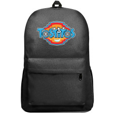 Tostitos Backpack SuperPack - Tostitos Logo 2003 Redesign On Black Background