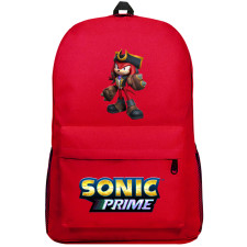 Sonic Prime Knuckles The Dread Backpack SuperPack - Knuckles The Dread Character Series