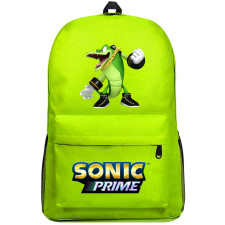 Sonic Prime Vector The Crocodile Backpack SuperPack - Vector The Crocodile Character Series