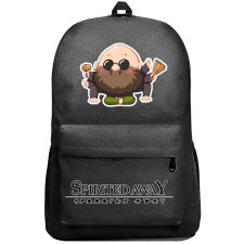 Spirited Away Kamaji Backpack SuperPack - Kamaji Portrait Chibi Art