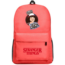 Stranger Things Dustin Backpack SuperPack - Dustin She's Our Friend And She's Crazy Quote